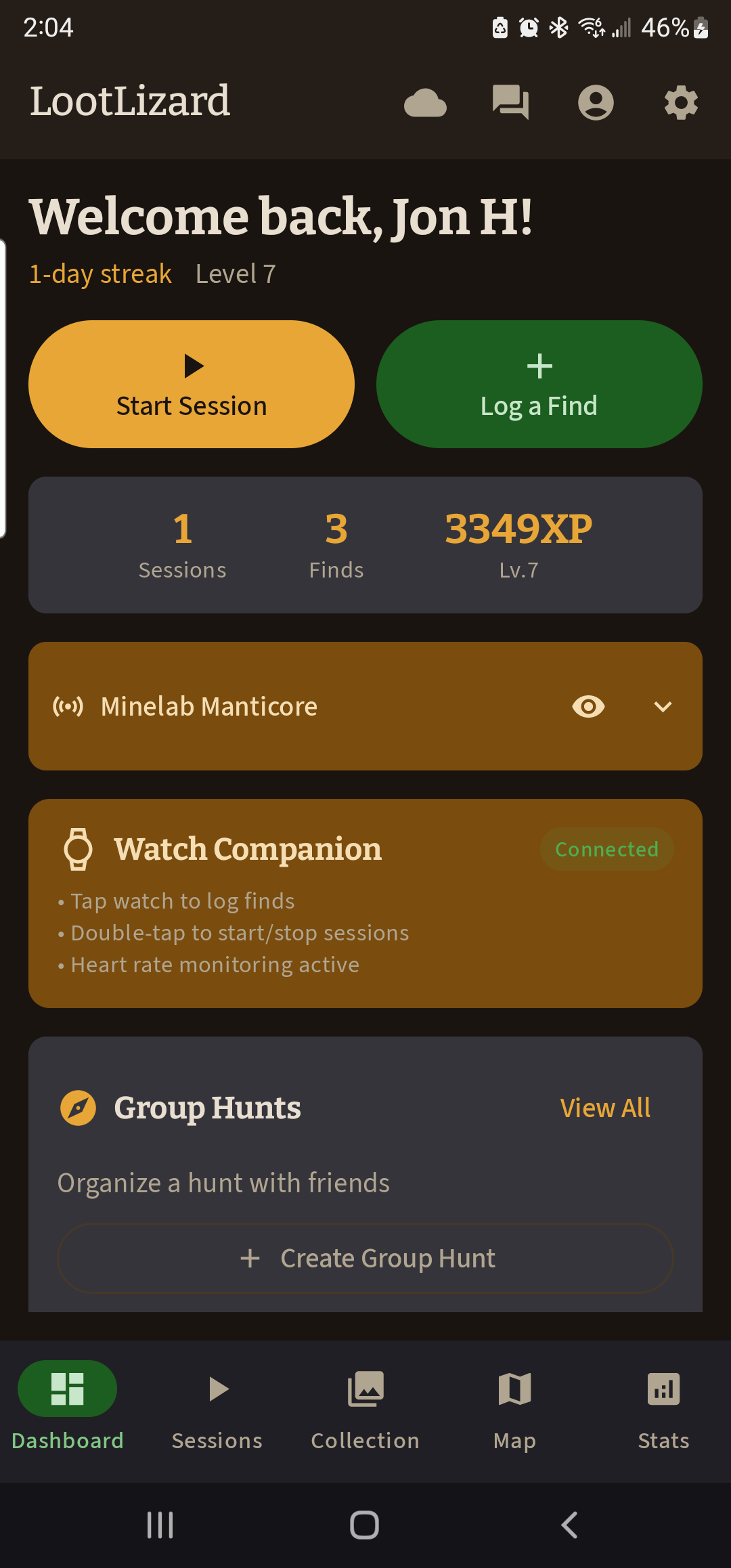LootLizard Dashboard